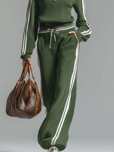 Cora | Groen retro pak