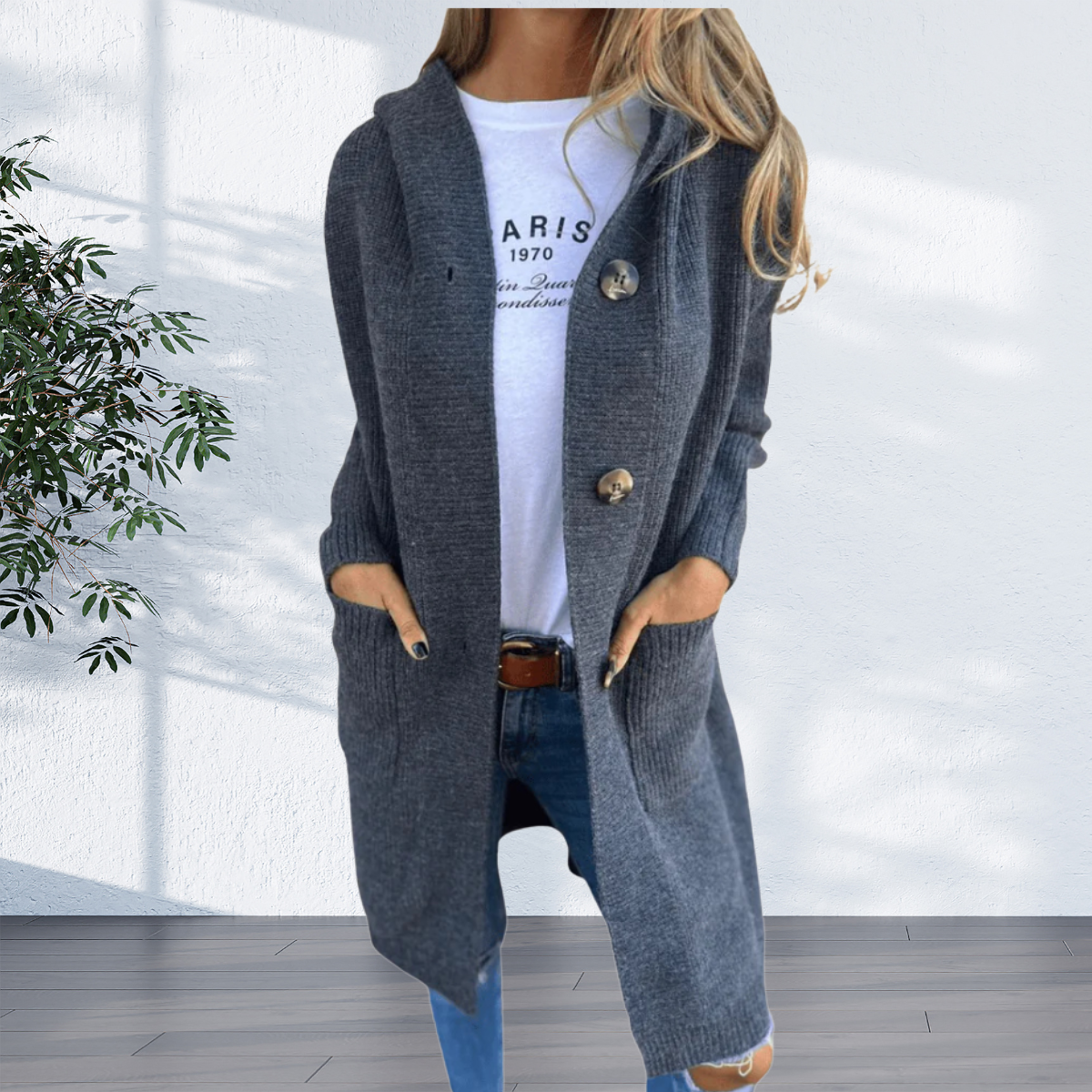 Sabine | Elegant lang vest