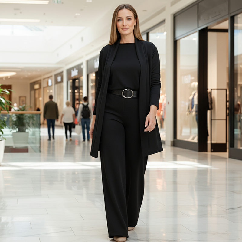 Elvira | Luxe & comfortabel driedelig damespak