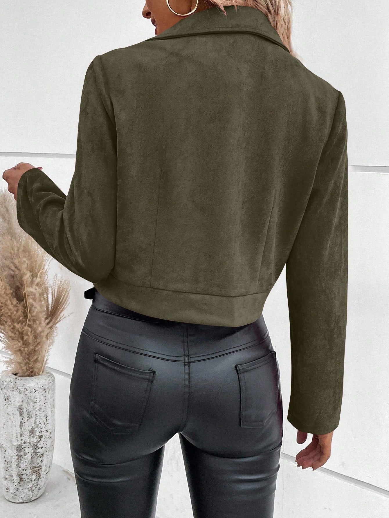 Zara | Suede Elegante Jas