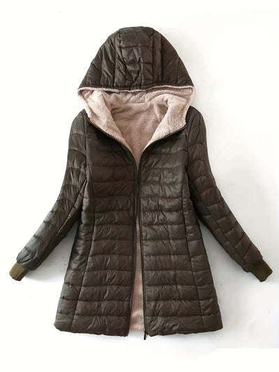 Elsa | Fleece gevoerde damesjas