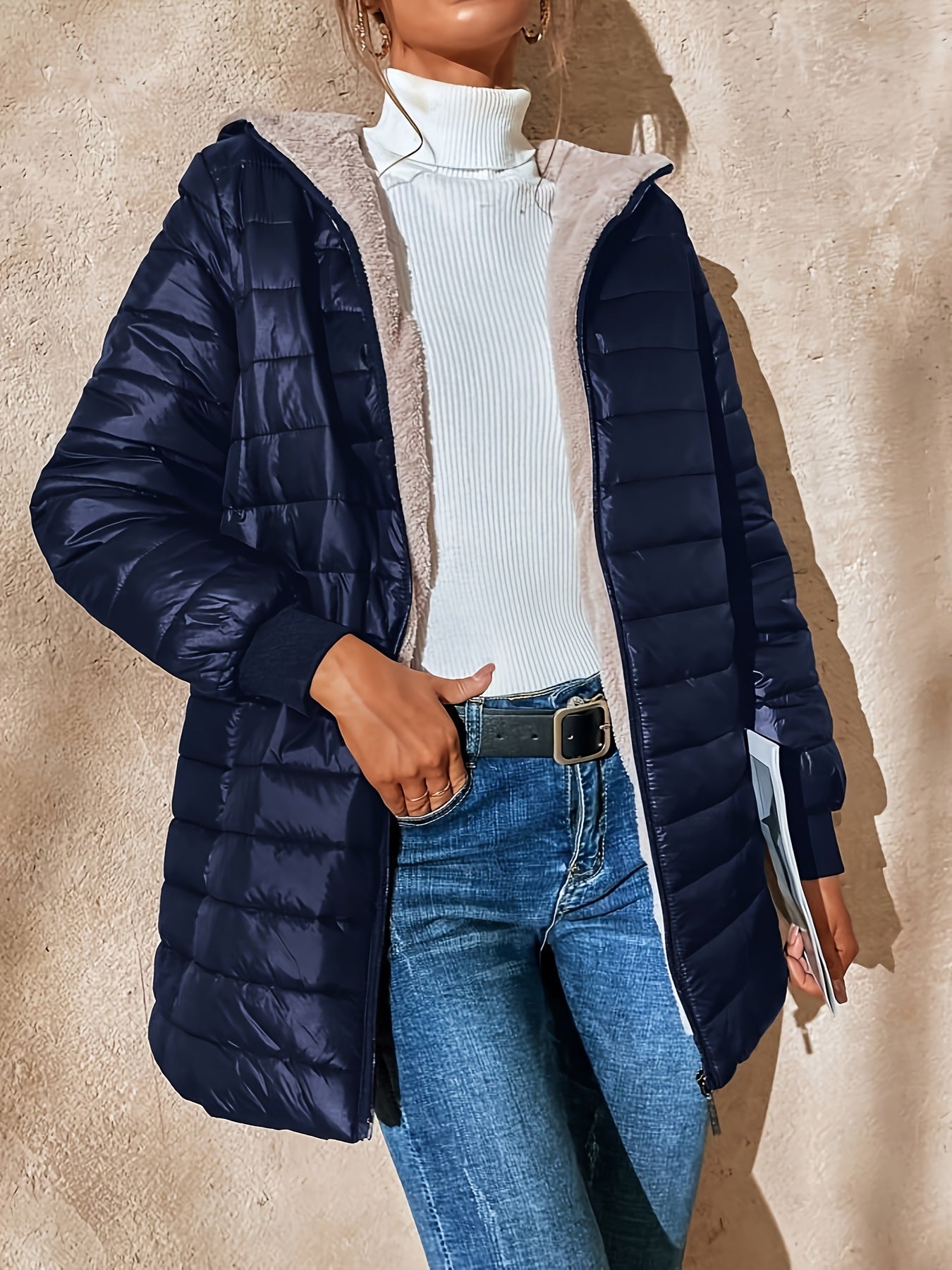 Elsa | Fleece gevoerde damesjas