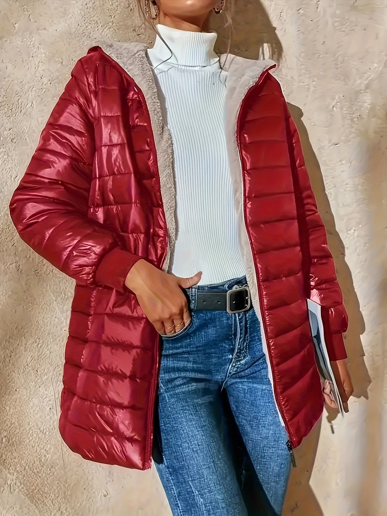 Elsa | Fleece gevoerde damesjas