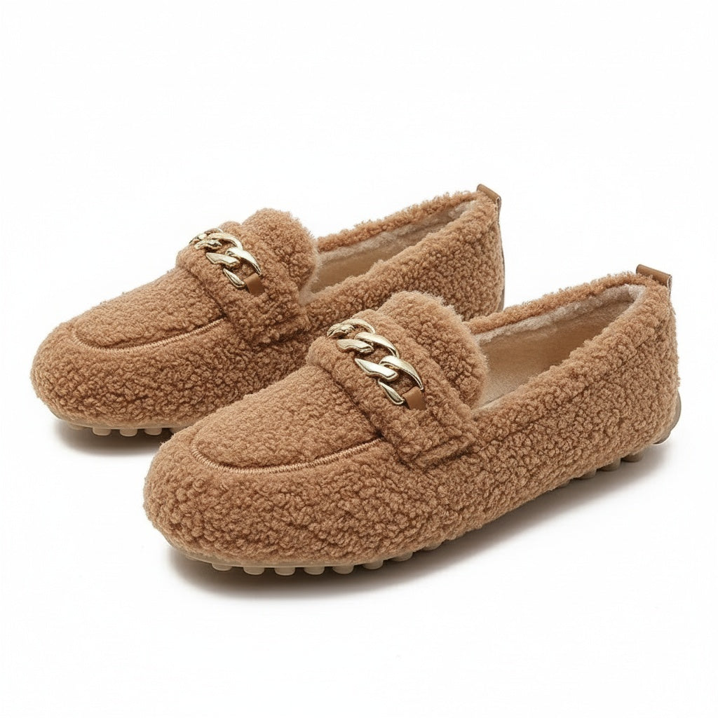 Liva | Loafers met ketting