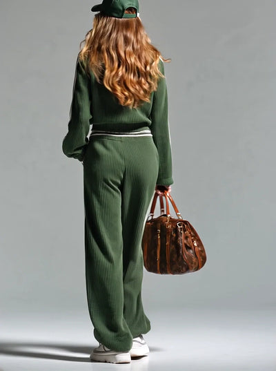 Cora | Groen retro pak