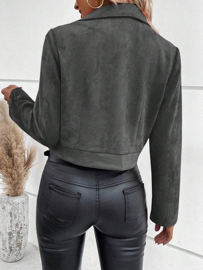 Zara | Suede Elegante Jas