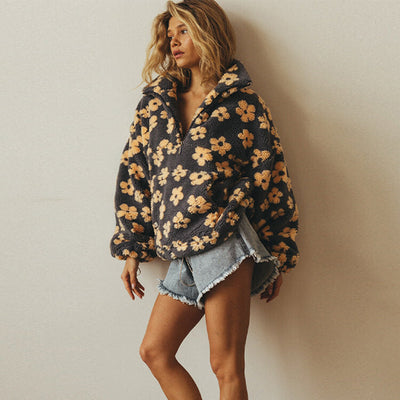 Lotte | Trui met bloemenprint
