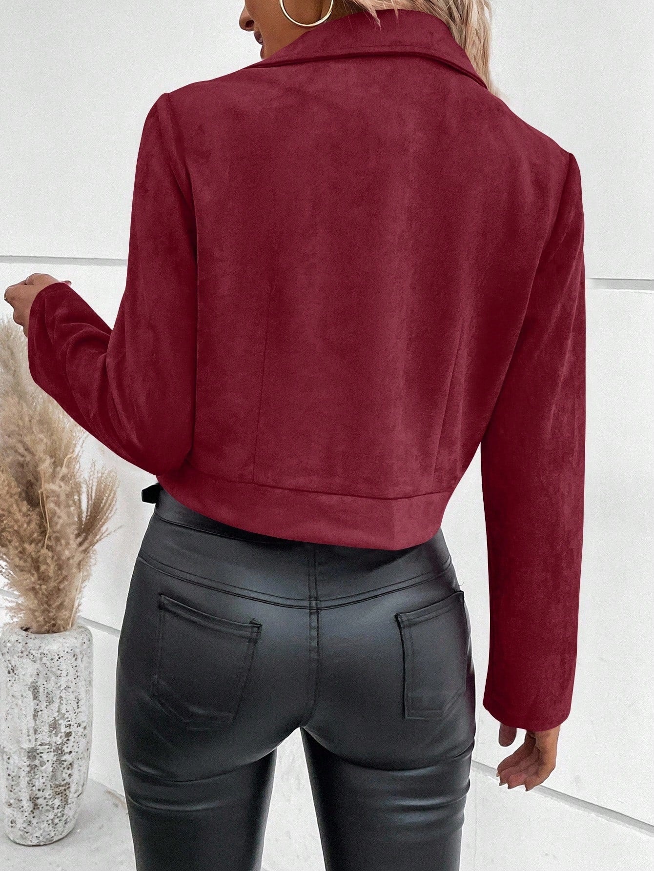 Zara | Suede Elegante Jas