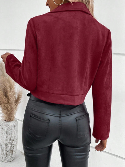 Zara | Suede Elegante Jas