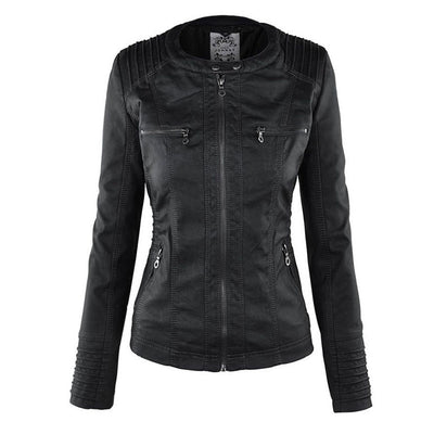 Astrid | Stoer en stijlvol leren jack