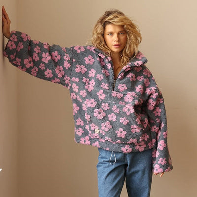 Lotte | Trui met bloemenprint