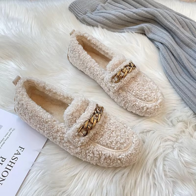 Liva | Loafers met ketting