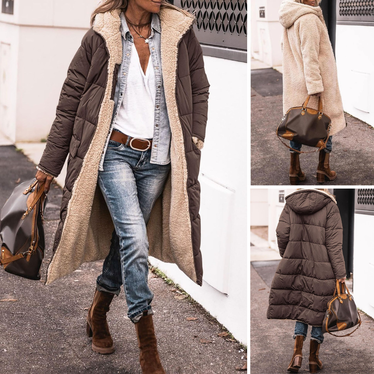 Vera | Luxe, omkeerbare jas