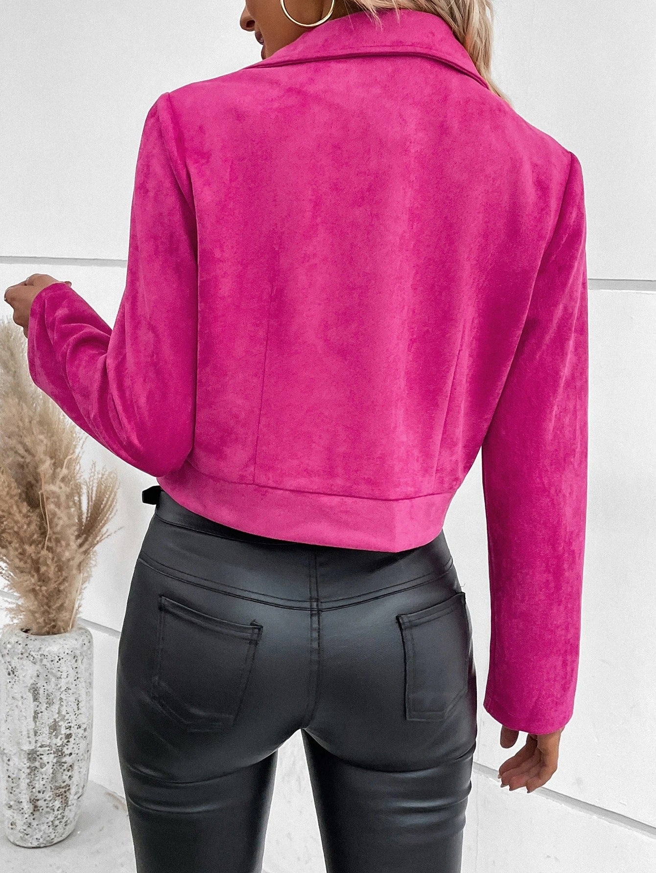 Zara | Elegante, suède jas