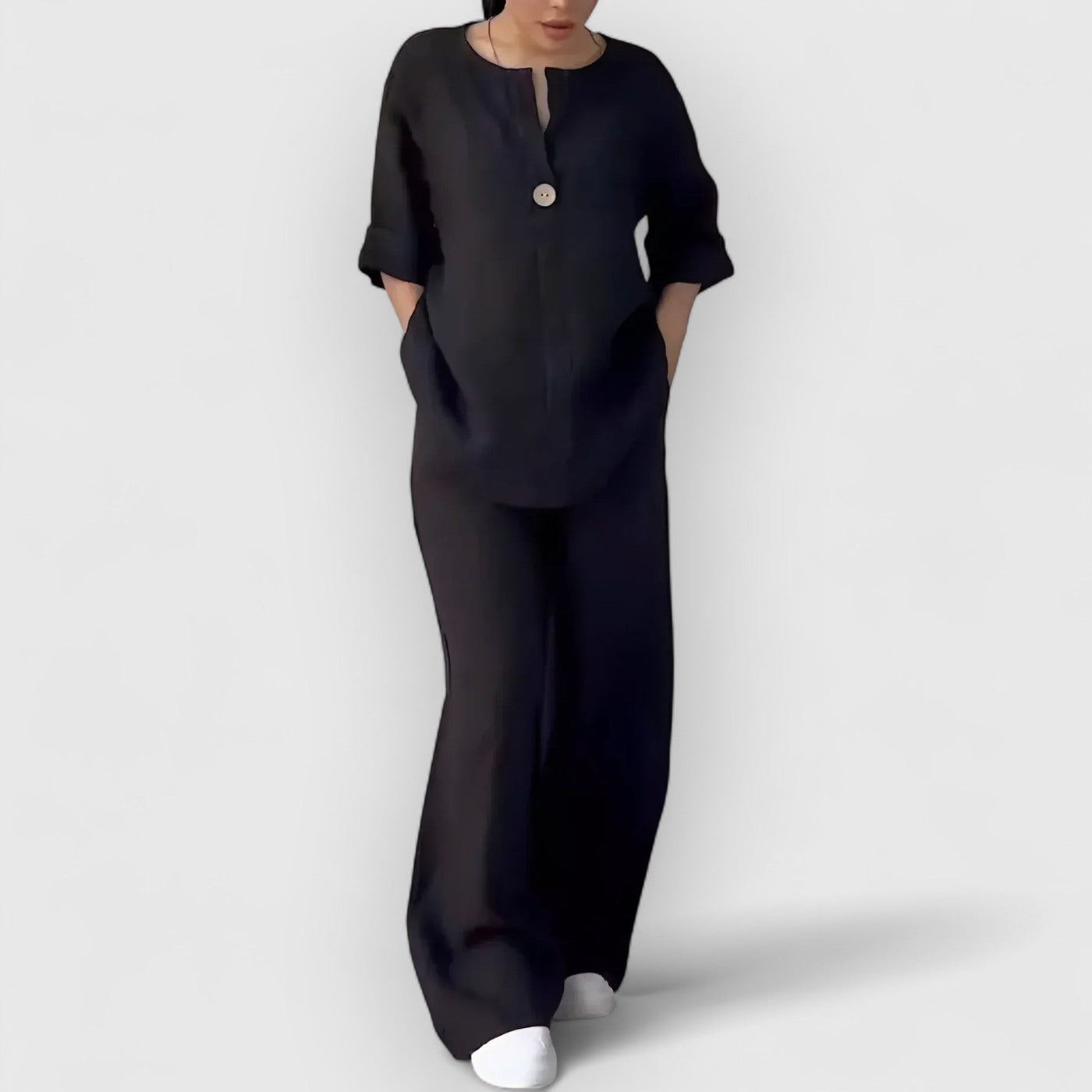 Niva | Luchtige linnen set