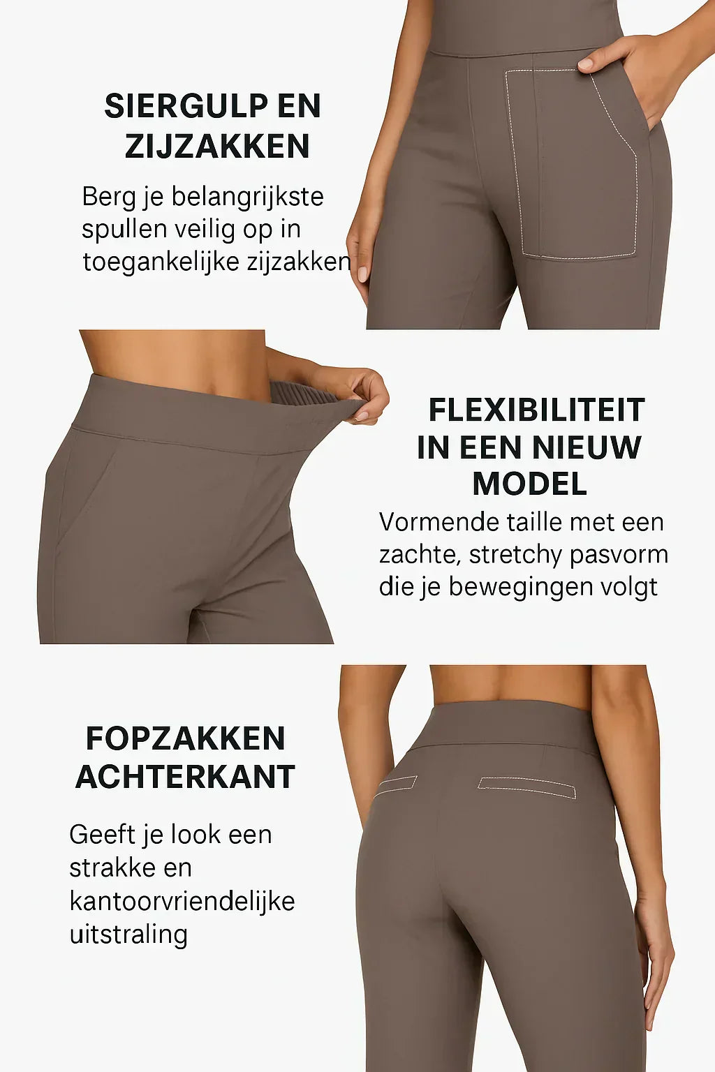 Liora | Elegante soft-touch jerseybroek