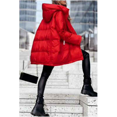 Petra | Puffer-jas met capuchon