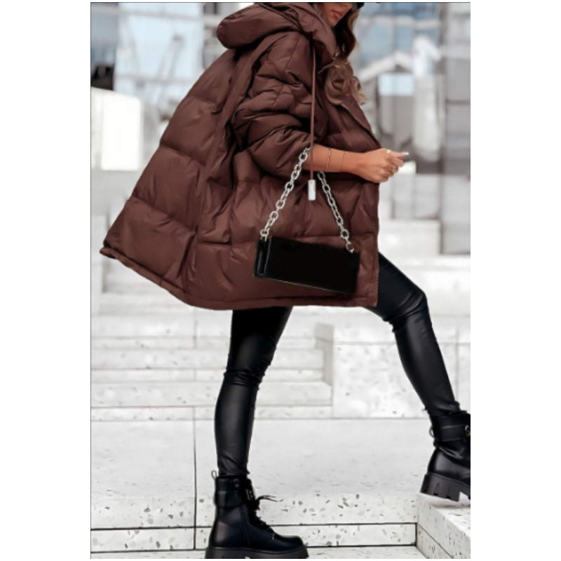 Petra | Puffer-jas met capuchon