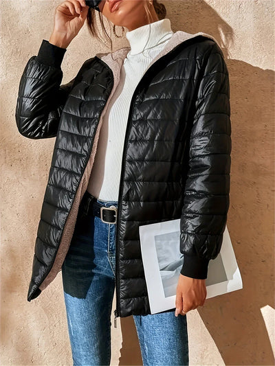 Elsa | Fleece gevoerde damesjas